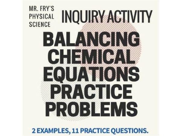 Balancing Chemical Equations Practice