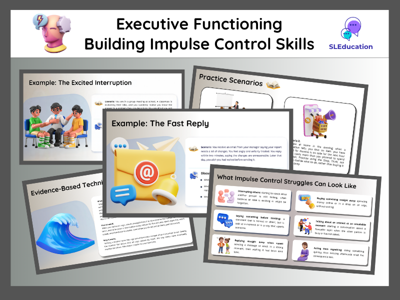 Building Impulse Control Skills | Executive Function Skills | Autism | ADHD