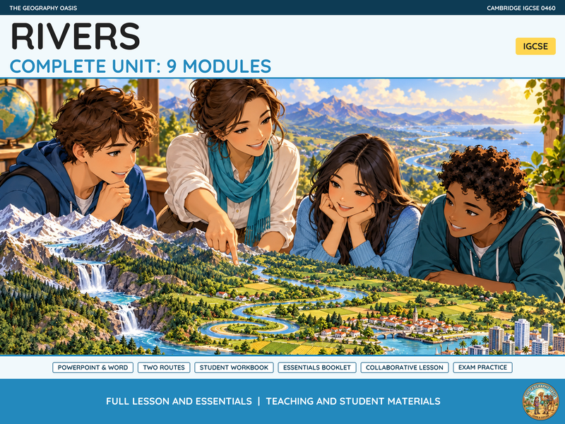 Rivers Unit: Drainage Basins, Landforms and Klang Case Studies | IGCSE Geography