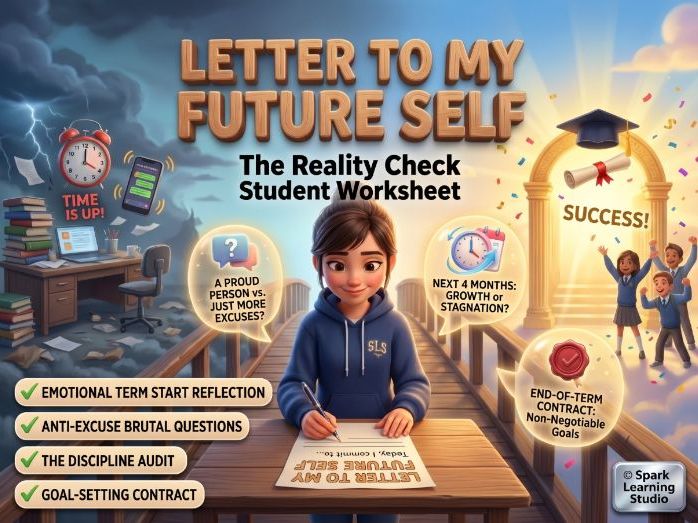 Letter to My Future Self (End of Term): Reality Check & Discipline Worksheet