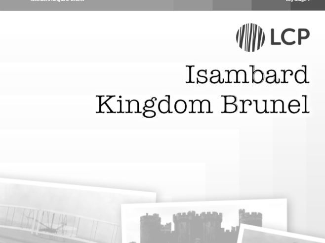 KS1 (Year 1 and 2) History: Isambard Kingdom Brunel including Worksheets and Plans