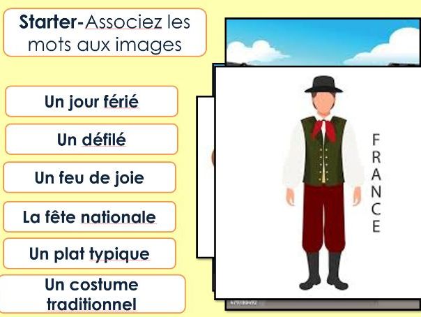 GCSE / IGCSE French - Customs /traditions- Aller dans une famille a l'etranger - Edexcel - Y10 PPT
