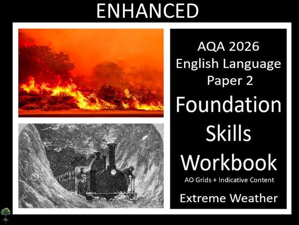 Enhanced AQA 2026  Paper 2 Foundation Skills Workbook: Extreme Weather