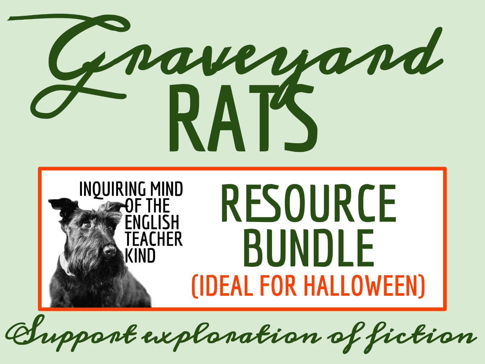 "The Graveyard Rats" by Henry Kuttner | Short Story Activities | Gothic Fiction | Halloween