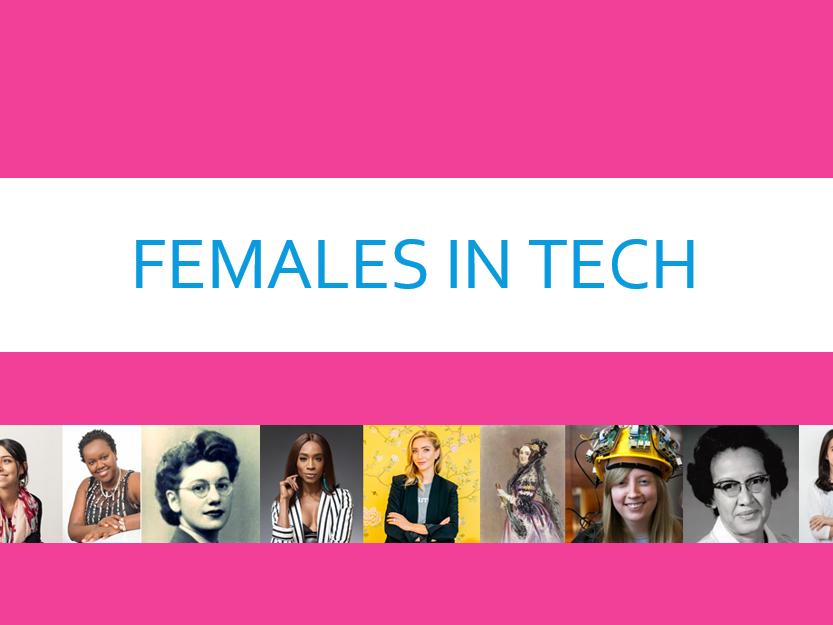 Slideshow of amazing women in technology and STEM fields