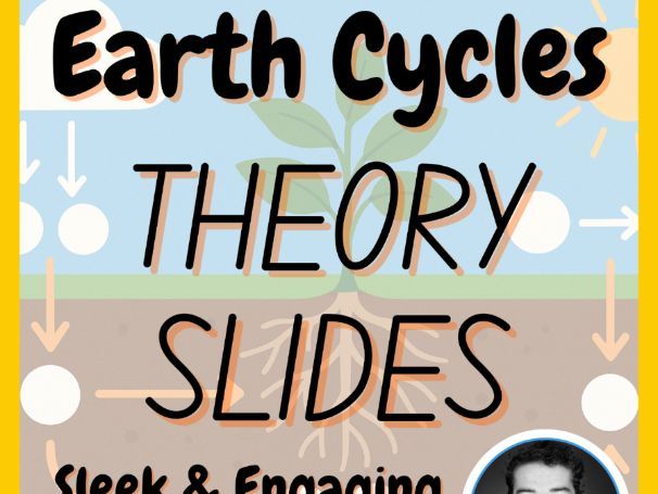 Earth Cycles Presentation Slides | Theory Carbon Nitrogen Water Cycles