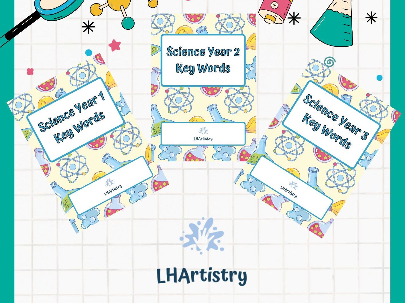Primary Science Key Vocabulary Booklets – Year 1-3 (KS1)