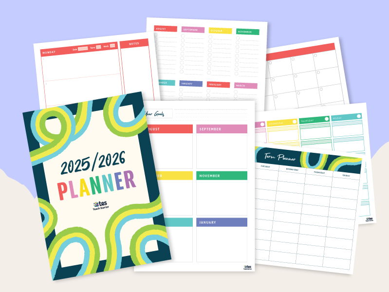 2025/2026 academic year secondary teacher's planner