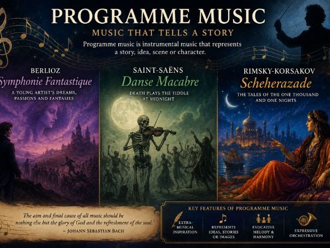 Eduqas A Level Music: Programme Music Teaching Pack - Berlioz, Saint-Saëns & Rimsky-Korsakov