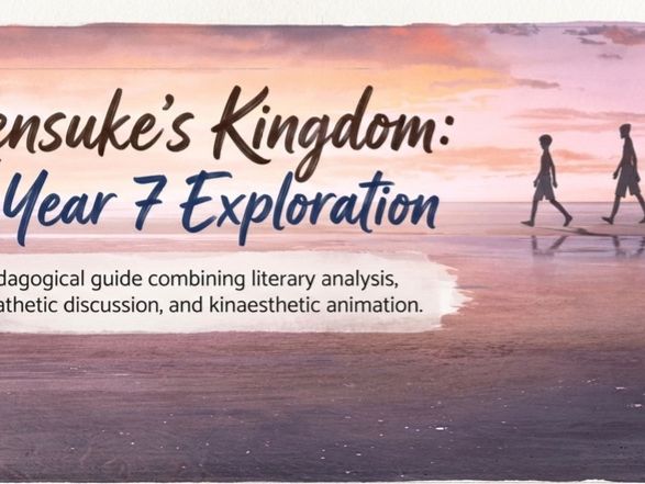 Kensuke’s Kingdom Novel Analysis Mini Pack: Theme Character Language