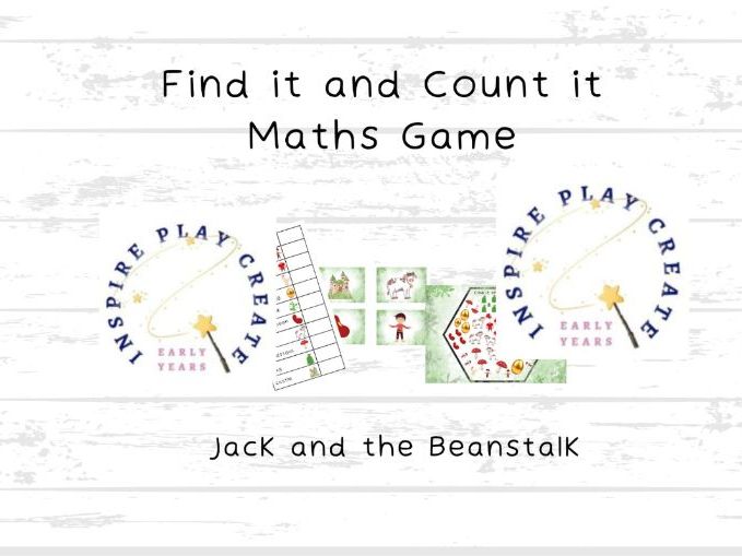 Find it and Count it - Jack and The Beanstalk