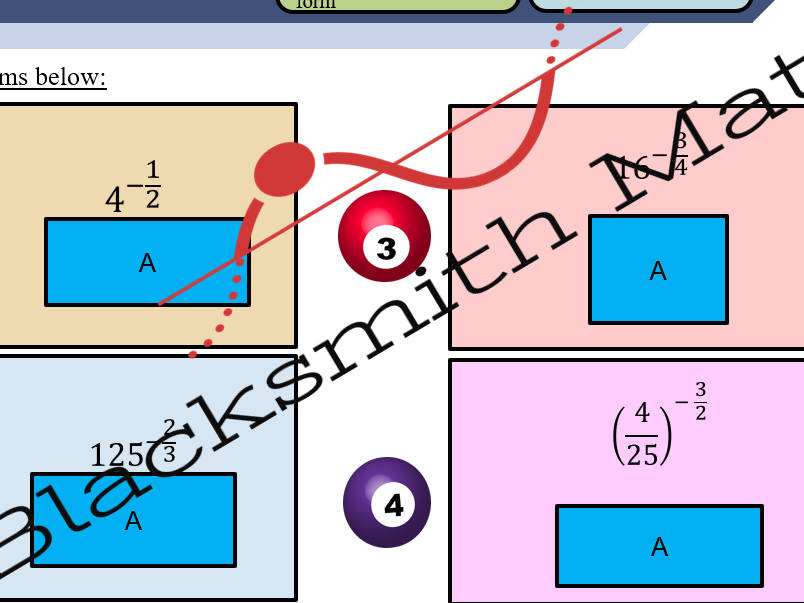 Negative fractional indices Lesson bundle Teaching Resources