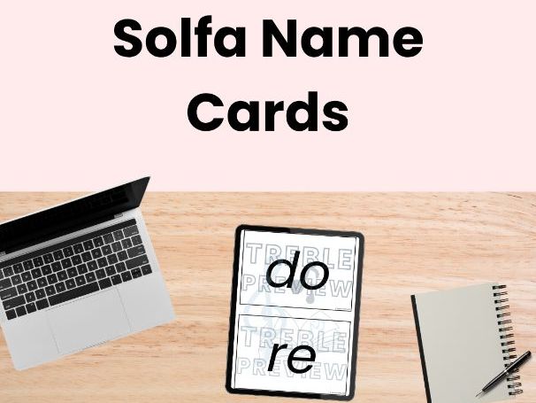 Solfa Name Cards