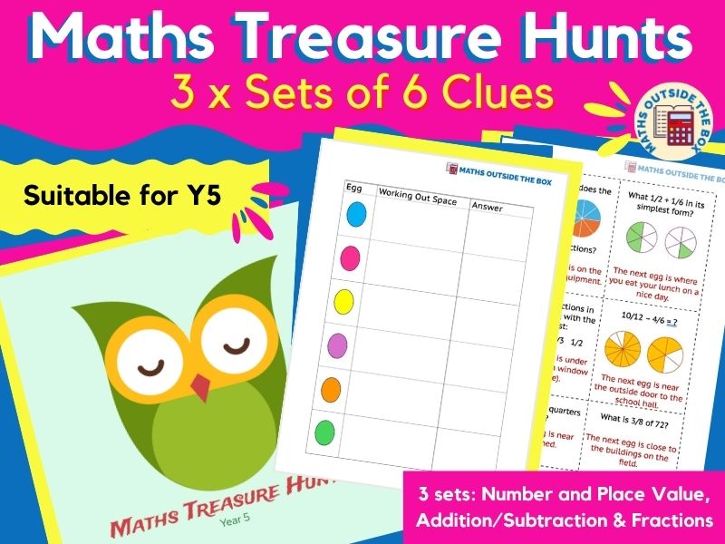 Maths Treasure Hunts (Year 5)