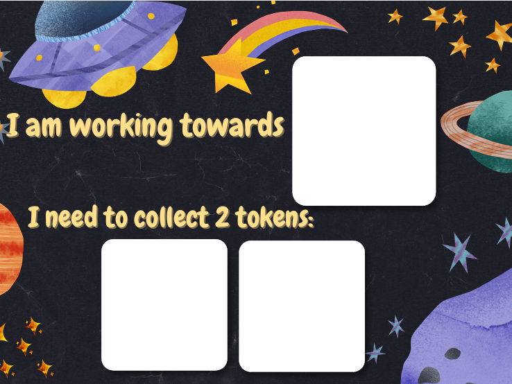 Space Themed Working Towards