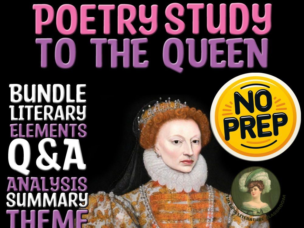 To the Queen Literary Elements & Q&A & Rhetorical Devices for Shakespeare