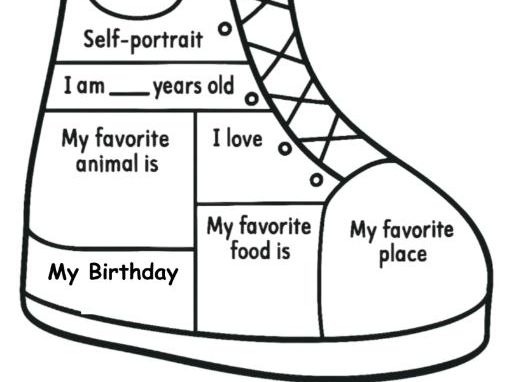 All About Me Trainer Design- First Day/ Back to School