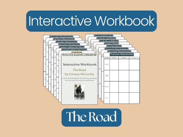 The Road by Cormac McCarthy – Interactive Workbook: Key Quotes, Themes & Literary Devices