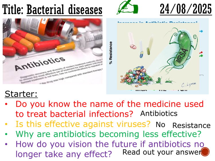Bacterial infections - complete lesson (GCSE 1-9)