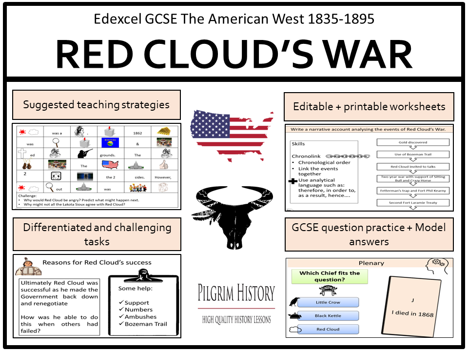 Edexcel GCSE American West: Red Cloud’s War and Fort Laramie Treaty