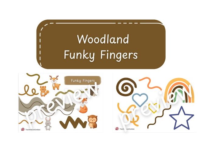 Woodland Funky Fingers