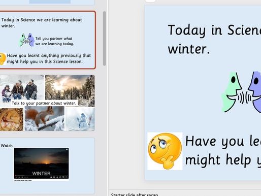 Science - YEAR 1&2 SEASONS