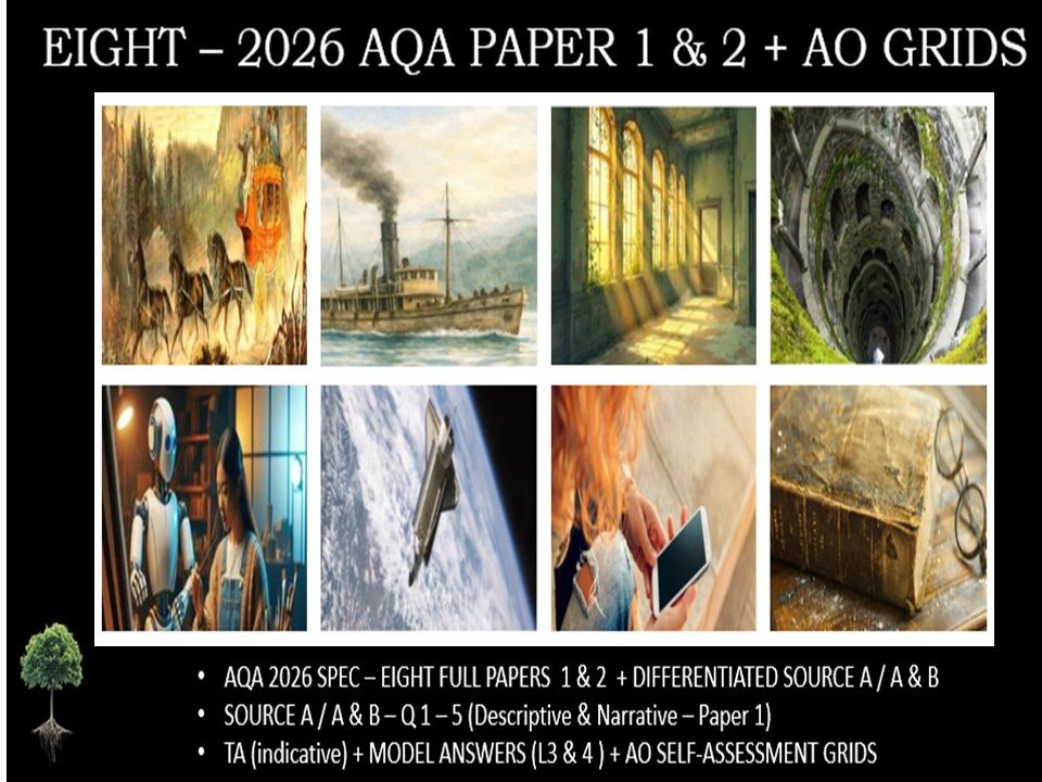 EIGHT - NEW PAPER 1 & 2 | 2026 FULL MOCK | + AO GRIDS