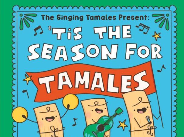 'Tis the Season for Tamales by Andrea Campos Coloring Sheet