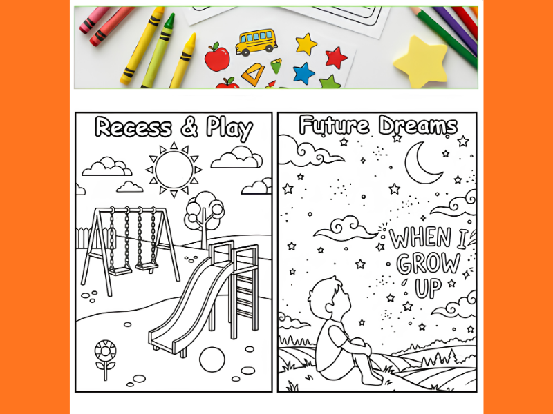 My School Year Memories Keepsake Journal for K-3RD