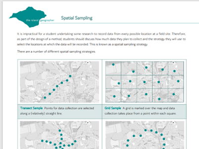 Spatial sampling