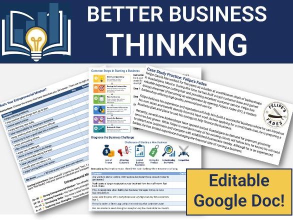 IB Business - 1.1 Entrepreneurial Content Review (Editable Google Doc)