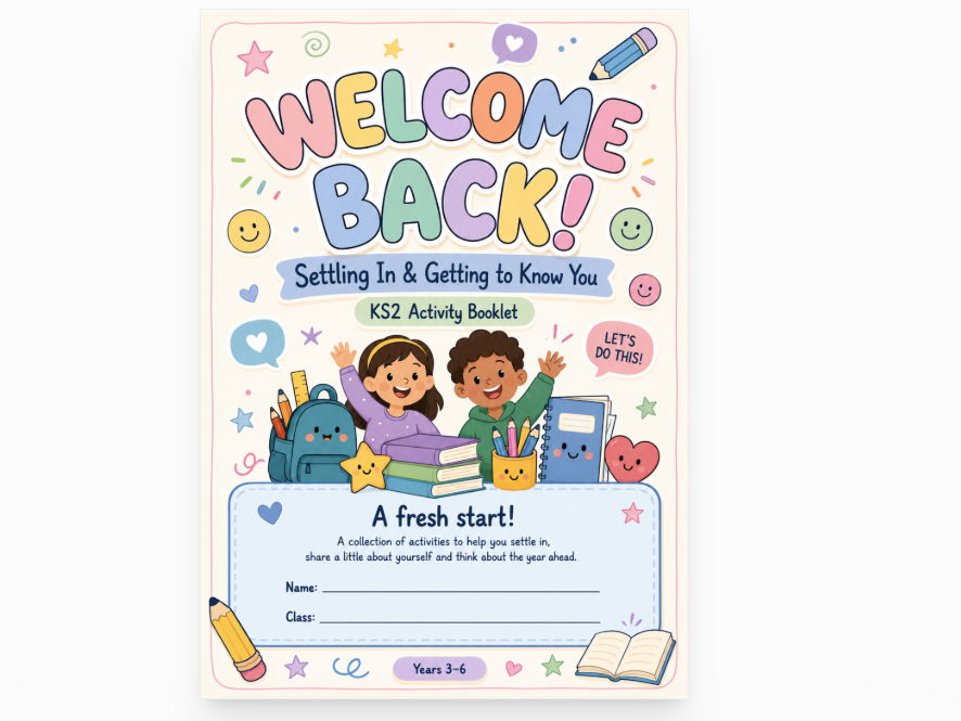KS2 First Week Activity Booklet