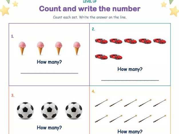 Early Maths Counting, Addition and Subtraction Workbook | EYFS, KS1 and SEND