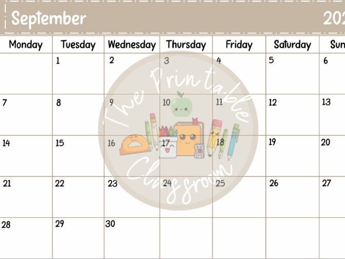 Calendar 2026-2027