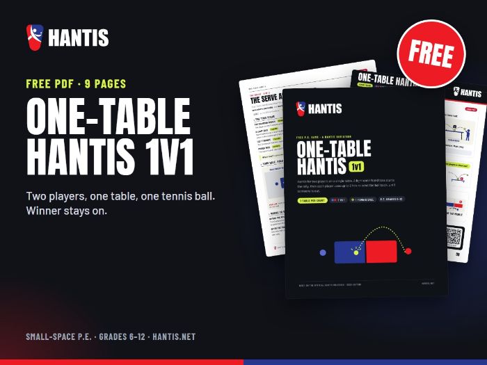 One-Table Hantis: Free 1v1 Small Space PE