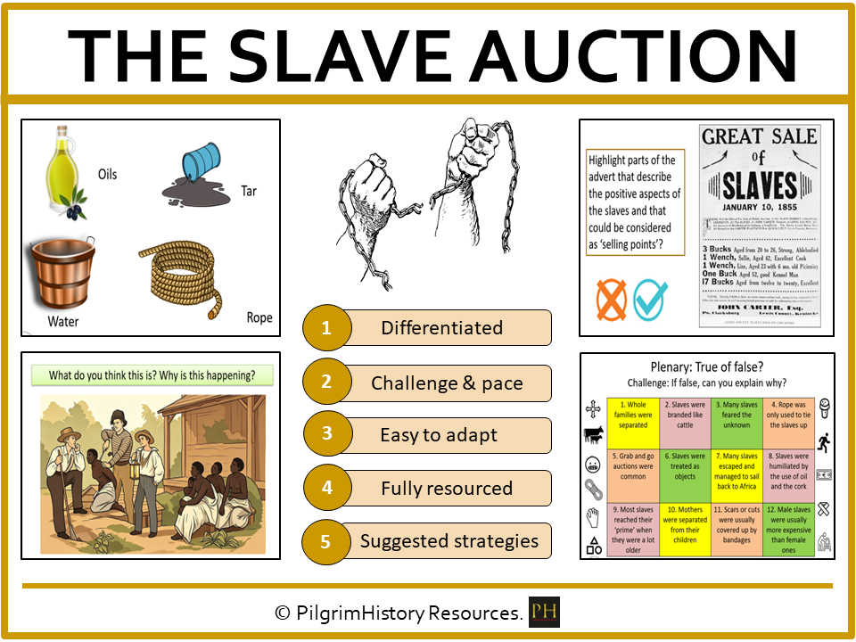 Slavery: Slave Auction