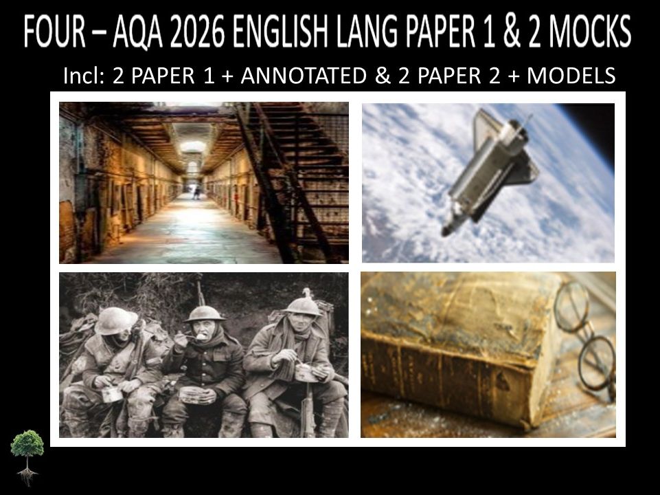 FOUR - AQA PAPER 1 & 2 | 2026 FULL MOCKS | ANNOTATED | MODELS