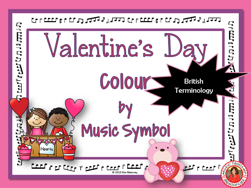 VALENTINE’S DAY COLOUR by MUSIC SYMBOL