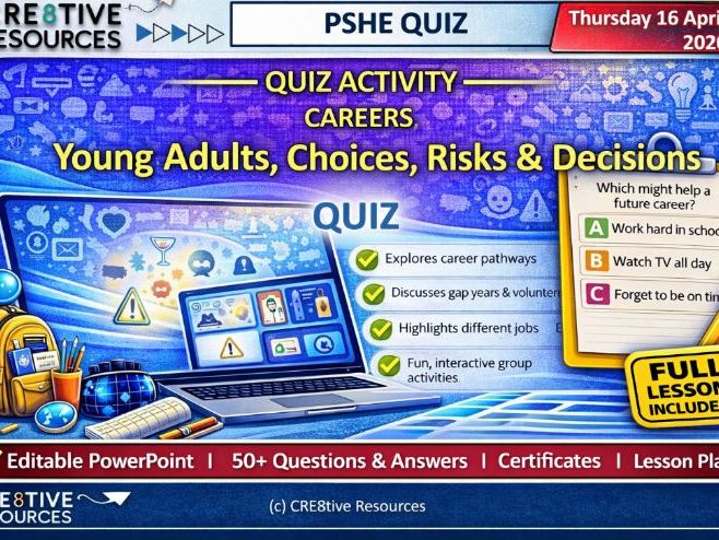 KS5 Young Adults, Choices, Risks & Decisions Quiz