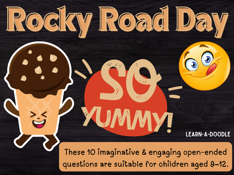 Rocky Road Day Questions for Kids – A Yummy Journey of Imagination on June 2nd!