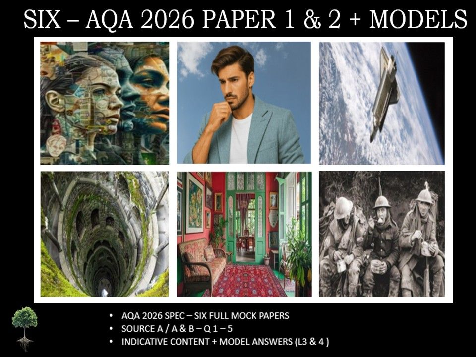 SIX - AQA PAPER 1 & 2 | 2026 FULL MOCKS | MODELS