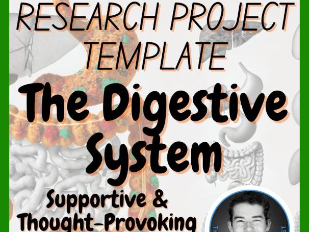 The Digestive System | Biology / Life Science Research Project Template