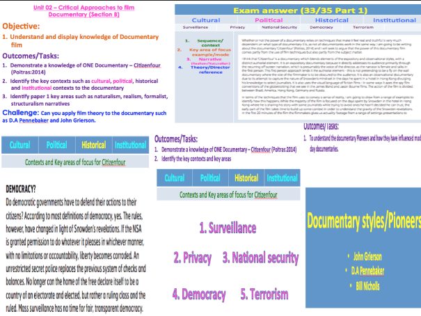 Ocr a level english literature exemplar picture