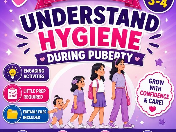 Puberty & Growing Up – Age-Appropriate Health Education Lesson Pack (KS2)
