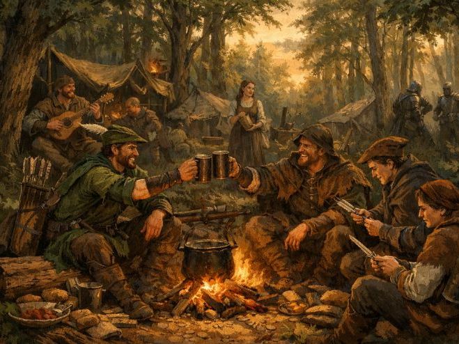 VOCABULARY STORY    WHY IS THE ROBINHOOD STORY UNREALISTIC?