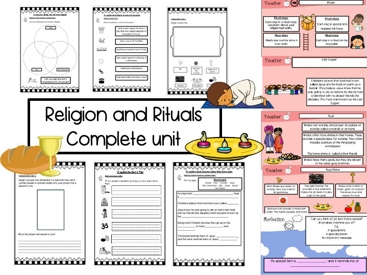 Religion and Rituals Complete Unit