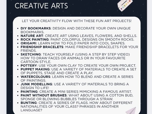 Independent Focus Task activity book