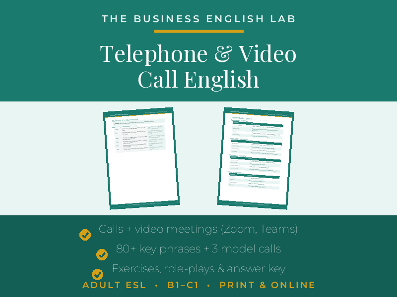 Business English Phone & Video Calls
