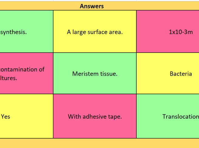 Retrieval quiz generator sample