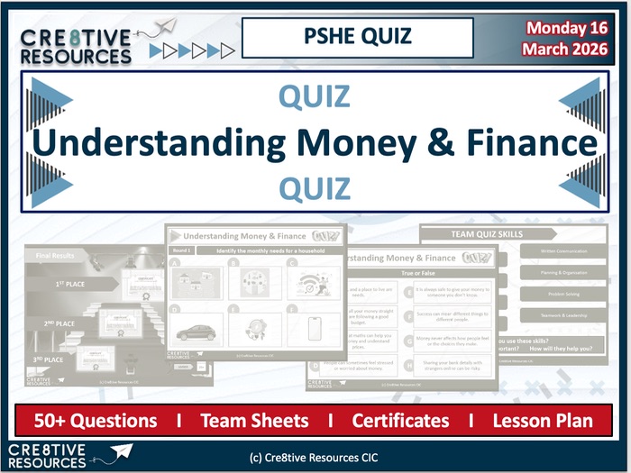 Understanding Money & Finance - End of Term KS2 Quiz